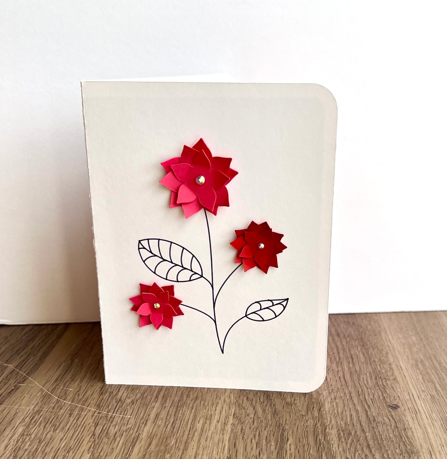 Paper Flower Card + Envelope